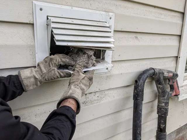 Dryer Exhaust Vent Cleaning in Ravenna