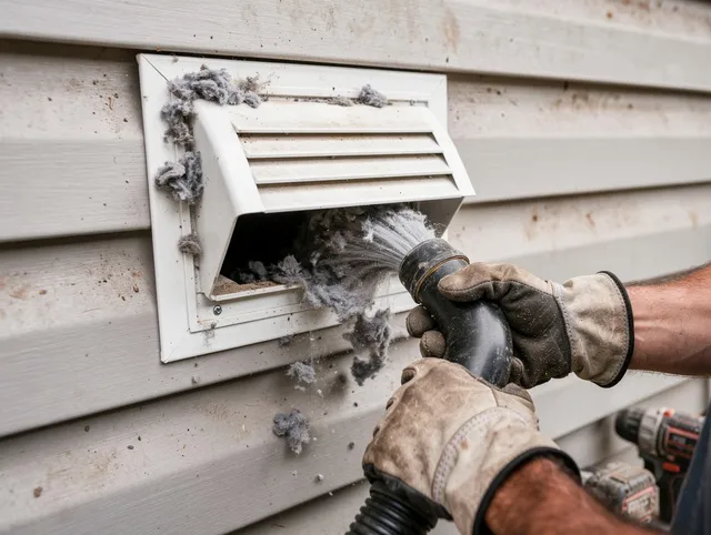 Professional dryer vent cleaning by Ravenna Dryer Vent Cleaning in Ravenna