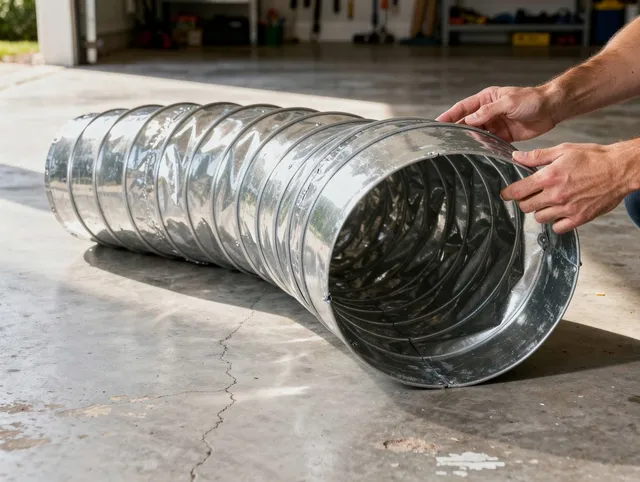 Ravenna Dryer Vent Cleaning specialist using advanced equipment for thorough duct cleaning in Ravenna