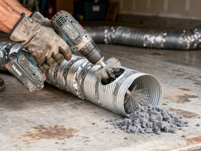 Professional duct cleaning by Ravenna Dryer Vent Cleaning in Ravenna