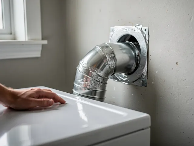 Ravenna Dryer Vent Cleaning expert performing professional dryer vent repair and installation in Ravenna