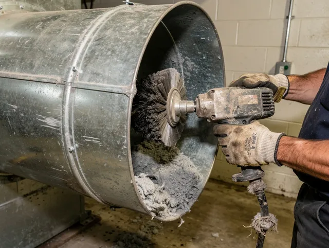 Industrial-grade dryer vent cleaning by Ravenna Dryer Vent Cleaning in Ravenna