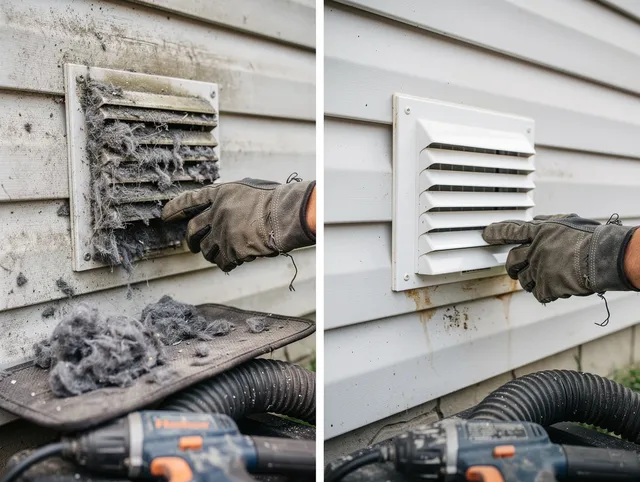 Residential dryer vent cleaning by Ravenna Dryer Vent Cleaning in Ravenna